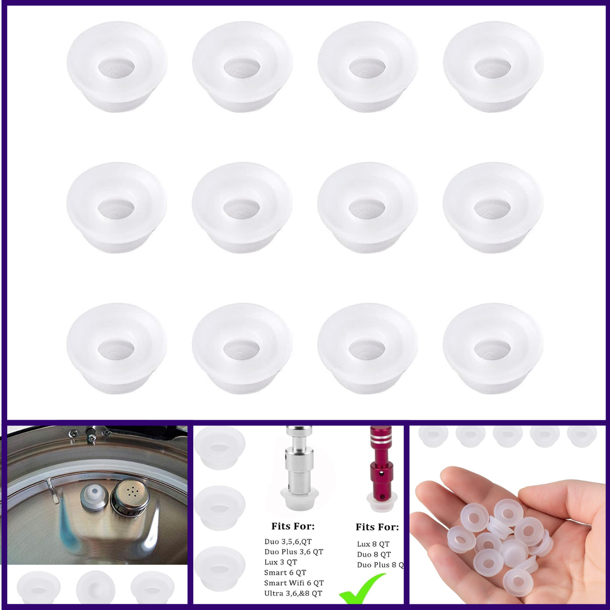 Float Valve Instant Pot Rubber Gasket Instant Pot Rubber Seal