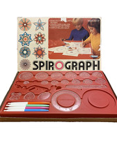 Vintage 1980 Kenner SPIROGRPH No. 14210 Missing 5 Pieces