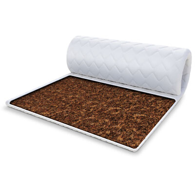 Topper 160x200 cm Matratzenauflage mit KOKOS Matratzenschoner Kokosfaser H4