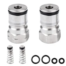 Durable Stainless Steel Ball Lock Keg Fittings & Crony Keg O Rings For Cornelius
