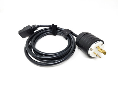 Locking Plug NEMA L620P to C19 Power Cord Cable Legrand Pass & Seymour 250V 16A