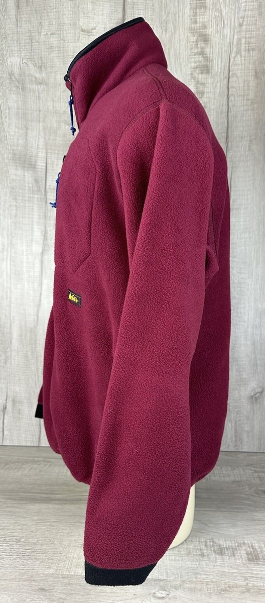 Vintage REI Fleece Jacket VTG 80s 90s 1/2 Zip Sweatshirt Vintage REI Fleece Jacket VTG 80s 90s 1/2 Zip Sweatshirt
