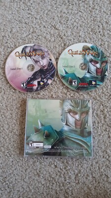 Guild Wars PC CD Rom Game 2 Disc set Vintage 2005 Rated Teen Arena Net