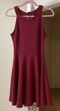 rue21 Dress Red A-Line Stretch Party Valentine's Day y2k Women's Small