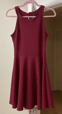 rue21 Dress Red A-Line Stretch Party Valentine's Day y2k Women's Small