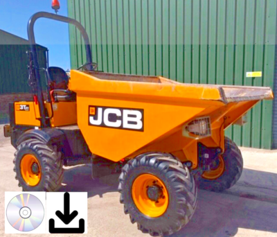 JCB 2T 3T Site Dumper Service Repair Workshop