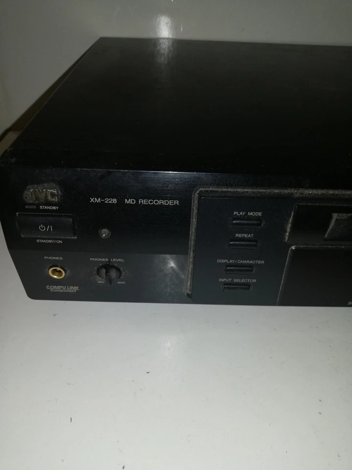 LECTEUR ENREGISTREUR   MINIDISC JVC XM-228 MD RECORDER FONCTIONNE - Image 2 of 4