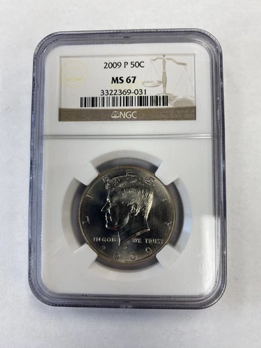 2009 P KENNEDY HALF DOLLAR NGC MS67 GREAT REGISTRY SET COIN