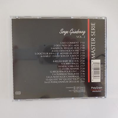 SERGE GAINSBOURG MASTER SERIE COFFRET 2 CD 834227 | eBay