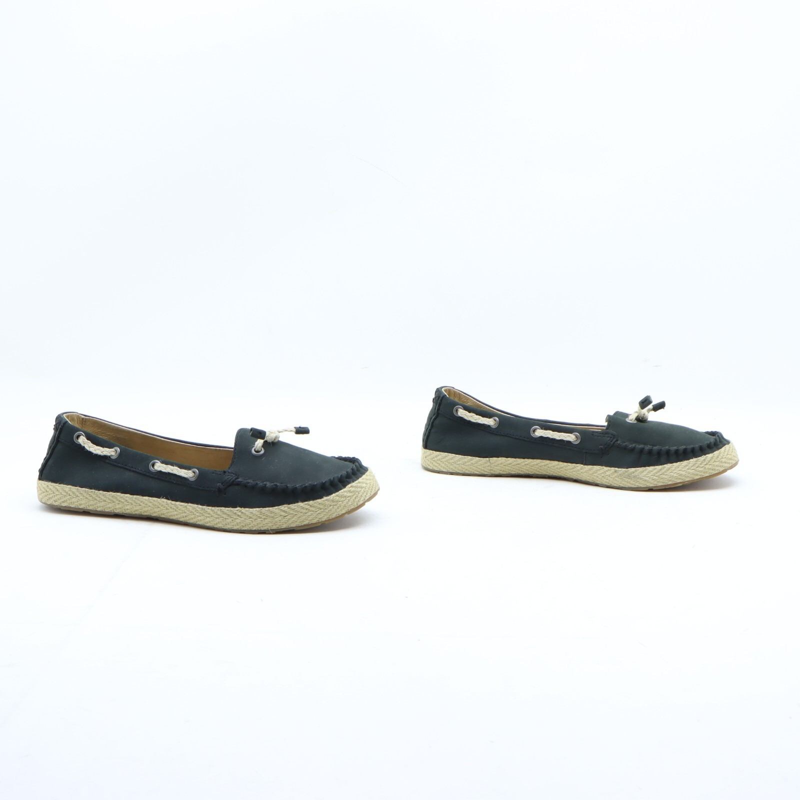 UGG AUSTRALIA Mocassino Usate Numero EU 38 UK 5.5 US 7 (Cod.CS1912) Nere