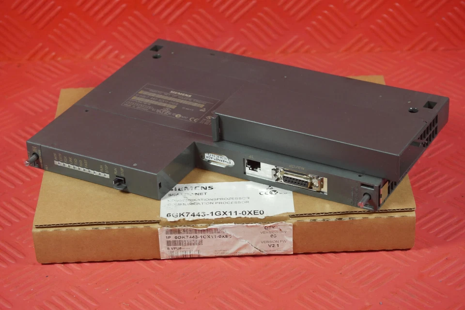 Siemens 6GK7443-1GX11-0XE0 / 6GK7 443-1GX11-0XE0 Simatic NET CP NEU! - Bild 4 von 4
