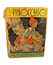 THE "POP-UP" PINOCCHIO 1932 First Edition Popups and illustrations