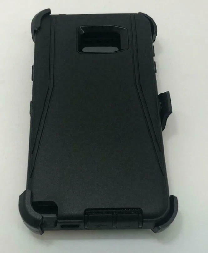 For Samsung Galaxy Note 5 Case Cover With(Belt Clip Fits Otterbox Defender)Black - Image 2 of 3