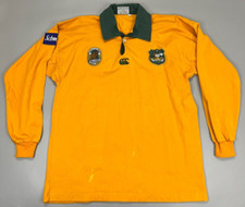 Vintage Australia Wallabies 1991 1993 Canterbury Rugby Union Shirt Jersey Sz XL