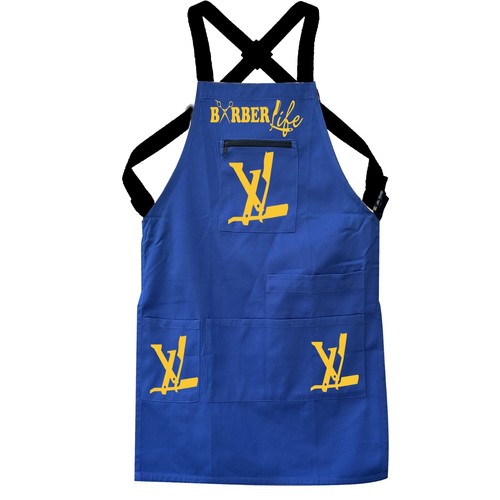 Barber Apron, Salon Apron, Haircut apron, Black apron, Professional Barber Apron - Picture 9 of 9