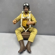 Vintage MGA Enterprises 12" Full Pilot Figure 1/6 Scale Toy Model For RC Plane