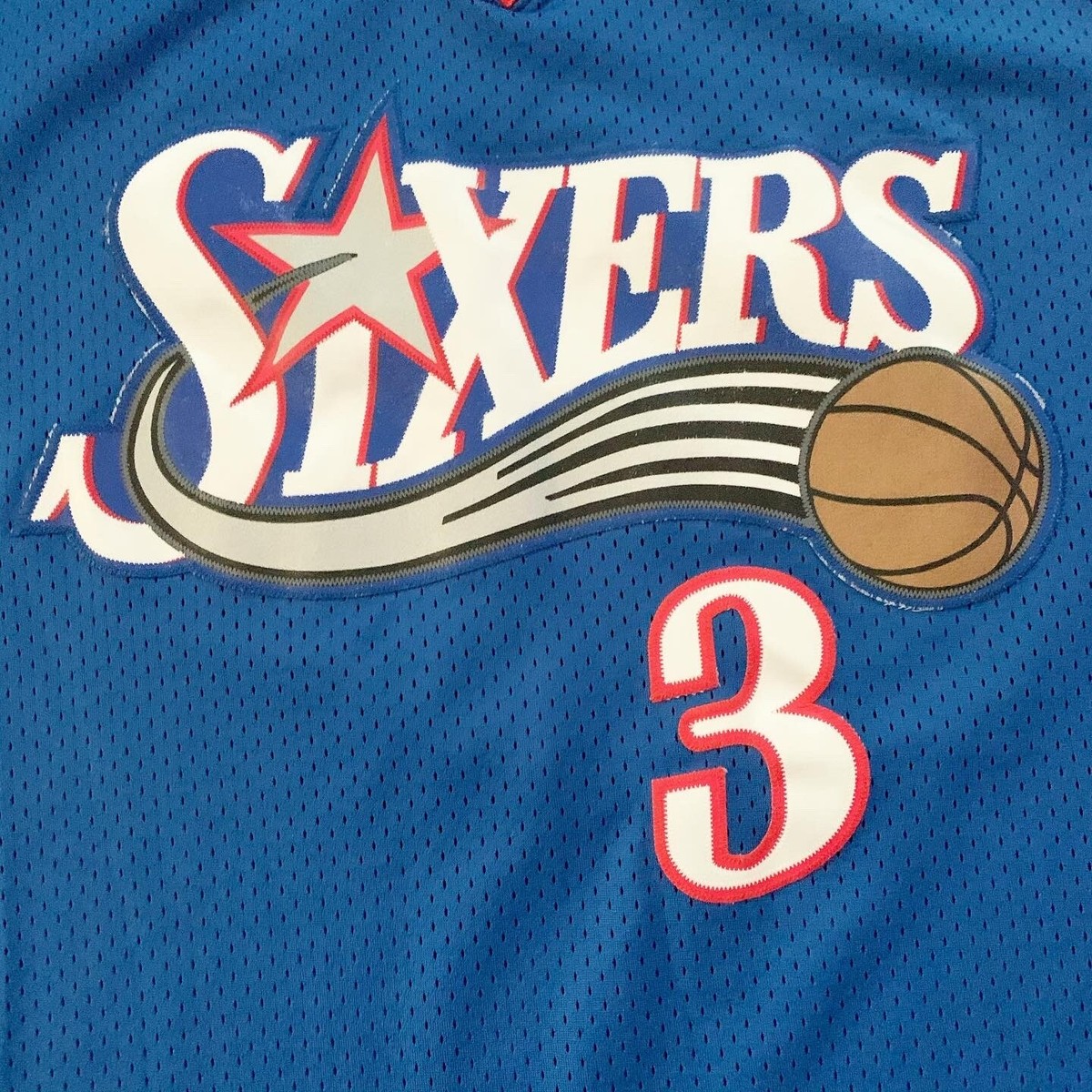 Philadelphia 76ers Allen Iverson NIKE Swingman NBA Jersey Sz XL | eBay