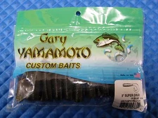Gary Yamamoto 5" Super Grub Single Tail Soft 20 Pack 18-20 Series CHOOSE A COLOR