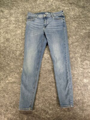 Old Navy Jeans womens 8 Rockstar Super Skinny Blue tapered leg Stretch Denim