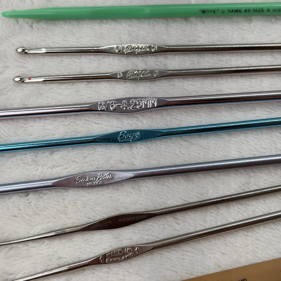 Vintage Made in England Knitting Needles Lot of 12 Pairs Mixed Sizes - Image 4 of 4