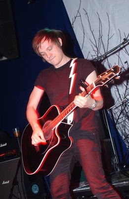 Fields Nick Peill Performing Live Onstage Music Singer Band Old Photo 4