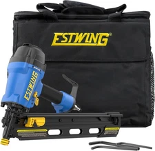Estwing Pneumatic 21 Degree Framing Nailer, 2”–3-1/2” Framing Nails, Light
