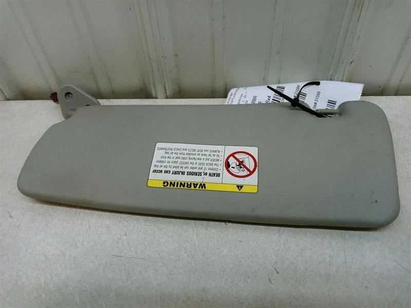 2004 BMW 325i PASSENGER RIGHT SEDAN LEATHER SUN VISOR OEM USED TESTED - Image 3 of 4