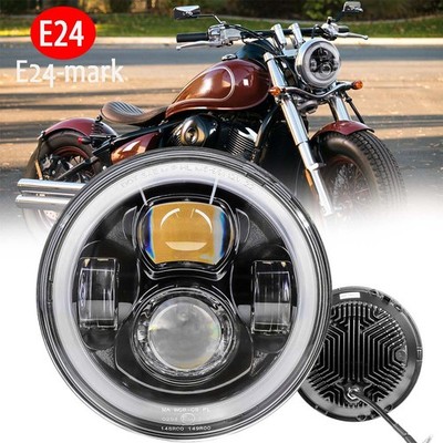 7'' LED Scheinwerfer für Kawasaki VN Vulcan 500 750 800 900 1500 1600 E-Geprüft