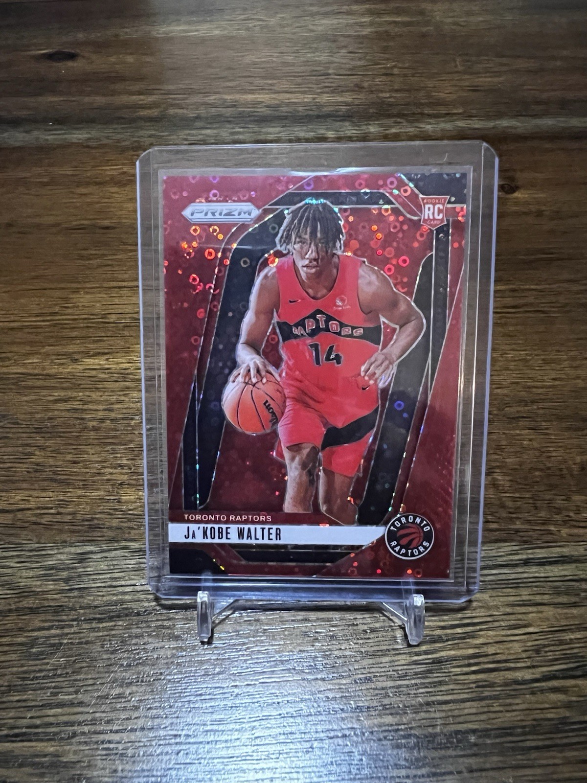 2024-25 Panini Prizm Ja'kobe Walter /100 Red Fast Break #223 SP