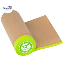 Pre-Taped Masking Paper for Painting - 12 Inch X 50 Feet Tape and Drape Painters