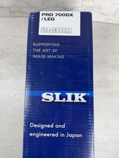 Slik PRO 700DX Aluminum Tripod Legs Black Legs Only Open Box