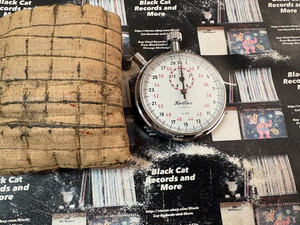 Vintage Hanhart 1 Jewel Shockproof 1/10 Second Stopwatch Made In Germany works