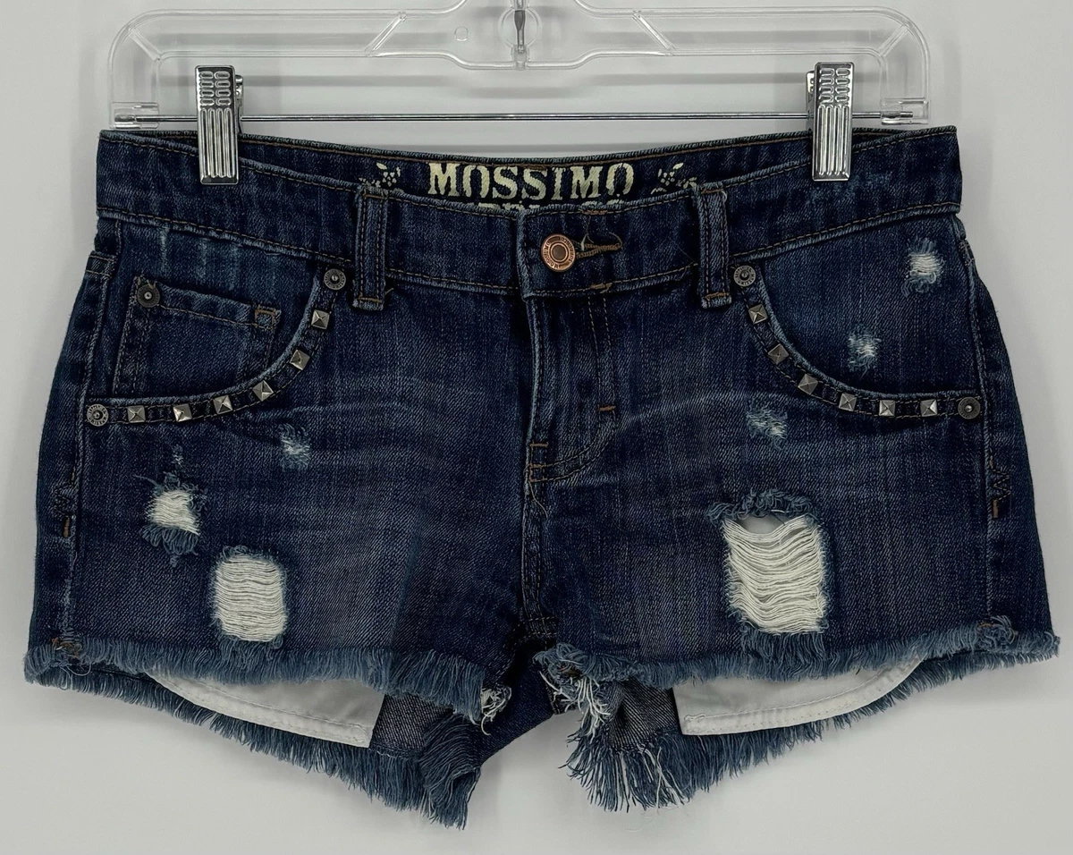 mossimo denim shorts soooo cute , tagged a 13 but