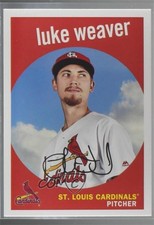 2018 Topps Archives 1959 Design Venezuelan Subset Variations Luke Weaver #43 fm0