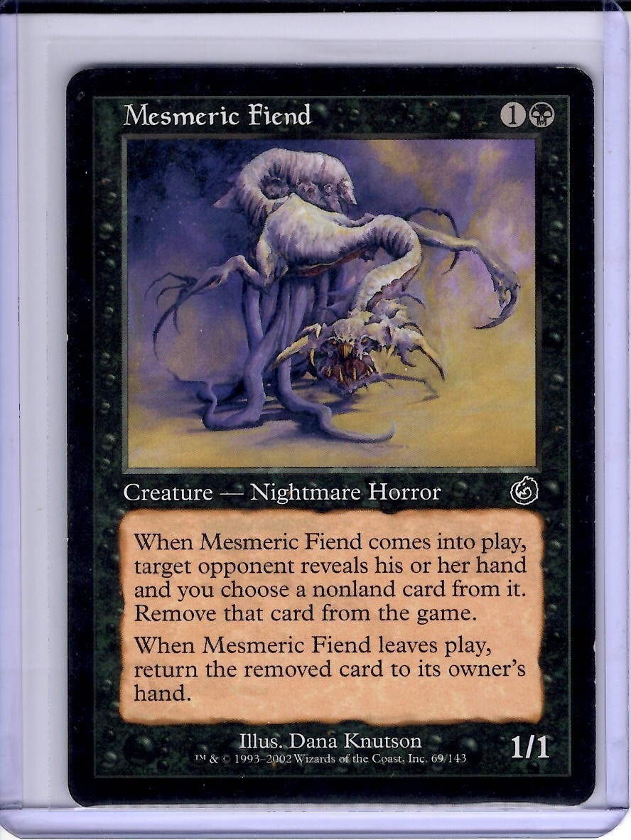 Mesmeric Fiend #69 Common Torment Regular MTG LP