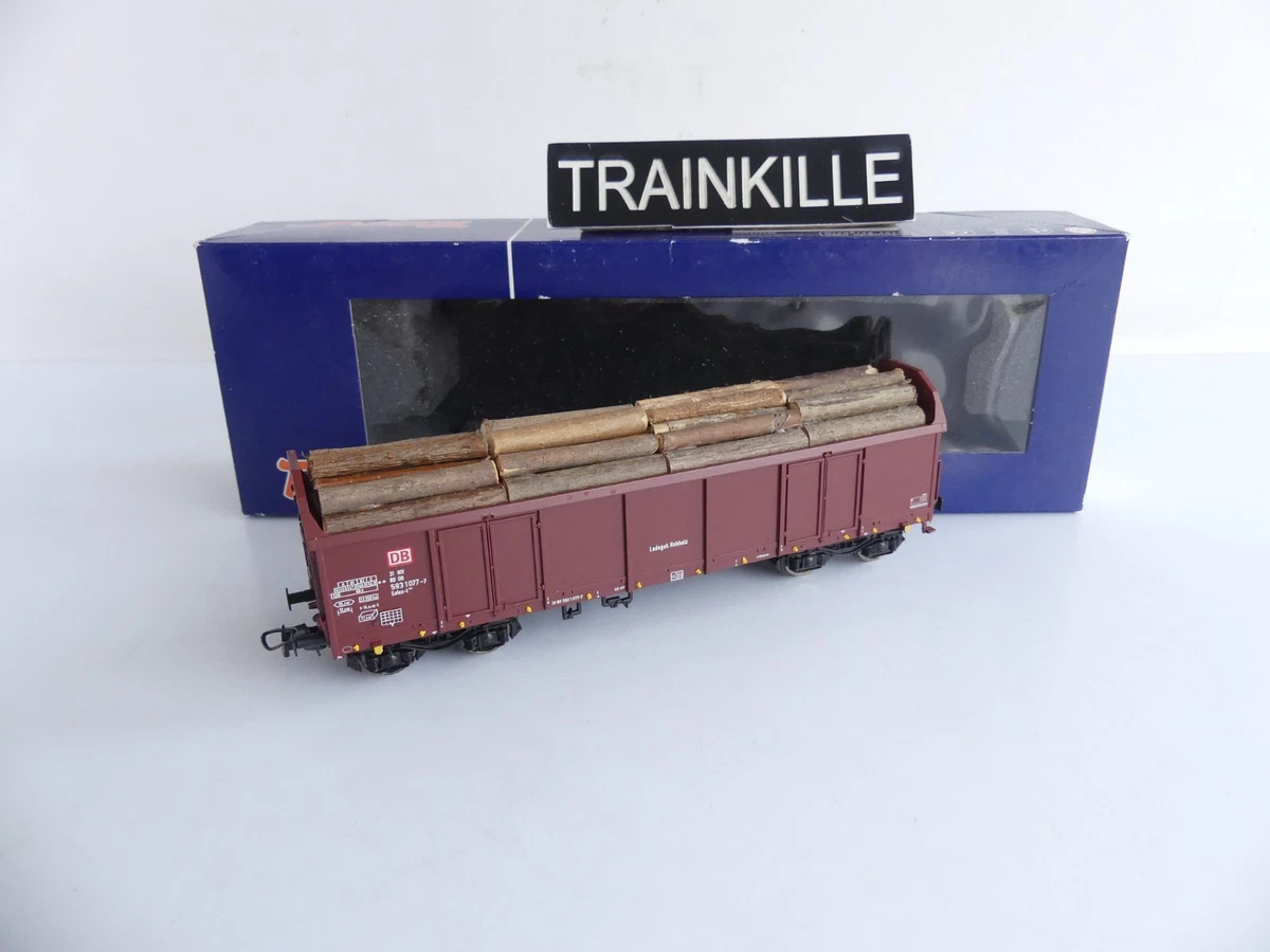 Lot 6 Wagons HO Roco - Citernes, Tombereaux, Plat, Nettoyeur Voie - Époque 4
