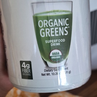 Organic Greens Superfood Powder 10.26oz Vegan Gluten Free Organic
