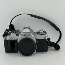 Vintage Canon AV-1 35mm SLR Film Camera Body ONLY Japan TESTED