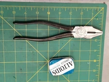 Vintage Kraeuter No. 1380-8 Lineman's Wire & Cable Pliers  Made Newark, N.J.