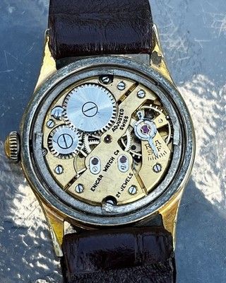 ★Swiss老舗Enicar❣️1950年代ヴィンテージENICAR★稼働OK❣️ Vintage Enicar Ultrasonic 21 Jewels Swiss Hand-Winding Watch Gold