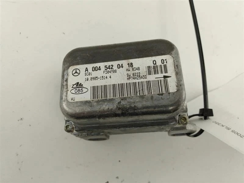 Sensor de velocidad de guiñada MERCEDES BENZ SLK 280 350 R171 05 06 07 08 09 10 11 Foto 2 de 4