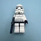 LEGO Star Wars Imperial Stormtrooper Black Head Dotted Mouth SW0188 A4
