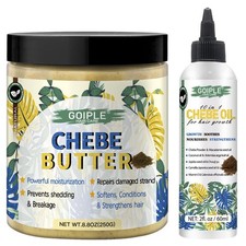 Chebe Oil and Butter for Hair Growth and Deep Moisture - All Hair Types
