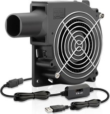 5V USB Cooling Blower Fan W/ Speed Control 120mm x 32mm DC Brushless Centrifugal