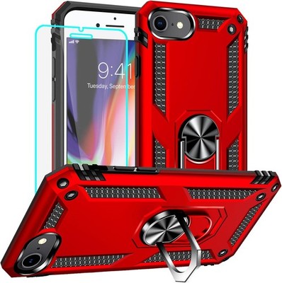 iPhone 8 Case, iPhone 7 Case, iPhone SE 2020/2022 Case with Screen Protector, Re