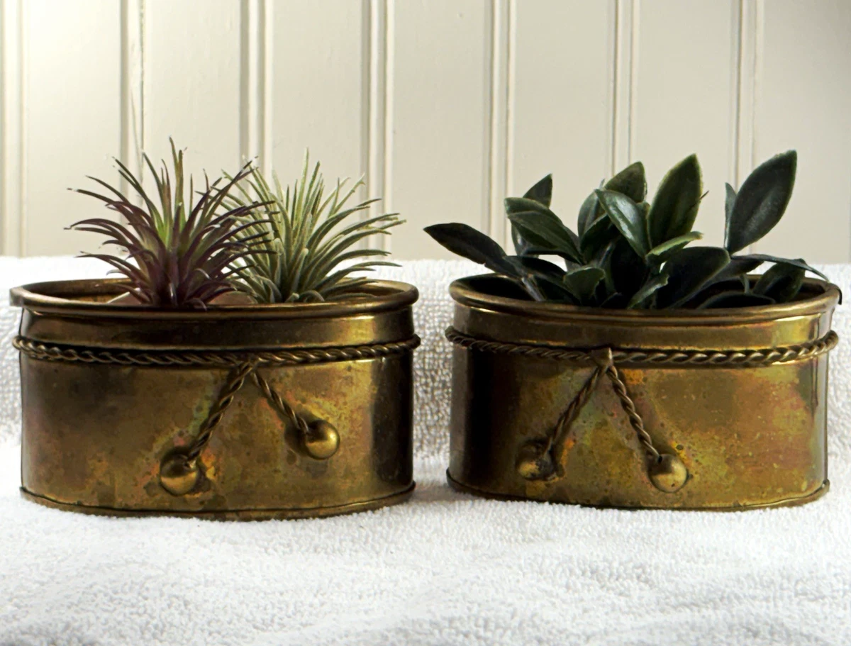 25+ Antique Brass Planter Indiana Collectible Planters for sale