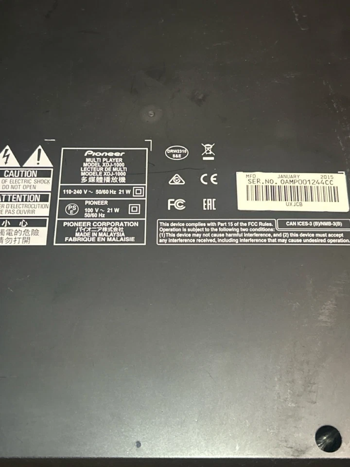 PIONEER XDJ1000 (195474-3) Foto 3 de 4