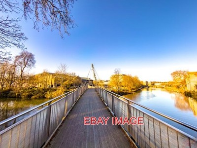 PHOTO  MAIDSTONE MILLENNIUM BRIDGE (2) (ROCHESTER BRIDGE TRUST) RIVER MEDWAY  TH