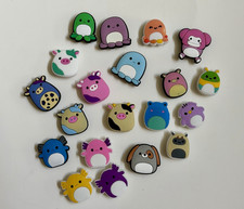 20pc Cute Animal Shoe Charms Lot Axolotl Pig Cow Frog Dog Fits Crocs Clogs