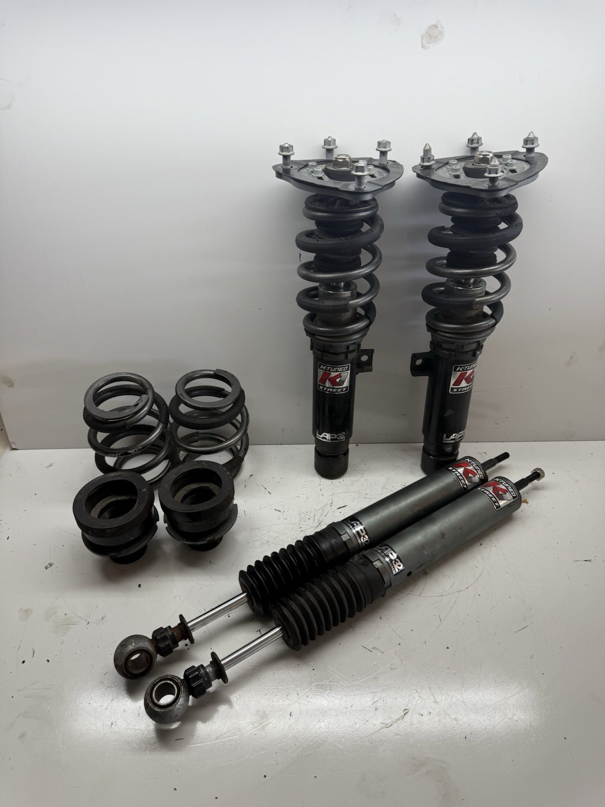 K-Tuned K1 Street Lap 32 Coilover Shock Strut Set 230MM OEM 3730